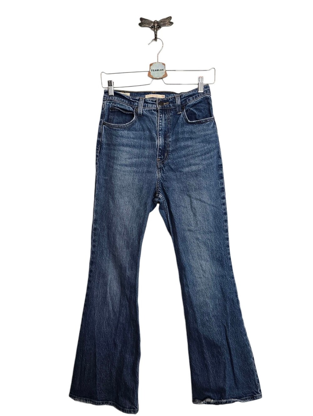 Levi's Premium 70's High Rise Flare Jean Sonoma Medium Wash 26